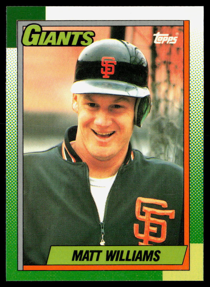 Matt Williams 1990 Topps Tiffany #41