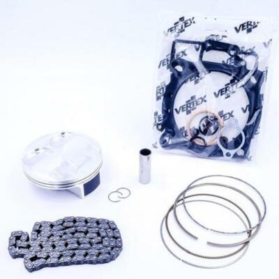 Vertex Top End Dichtungssatz für 4T KTM EXCF 250 EXC250F 17-22 Kompression 12,8:1 B