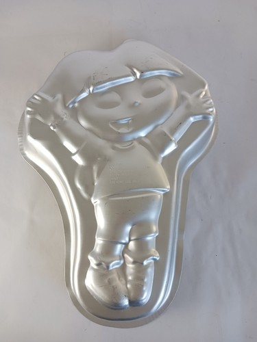 2003 WILTON Viacom DORA THE EXPLORER CAKE PAN 2105-6300 Aluminum Mold Baking  - Picture 3 of 3