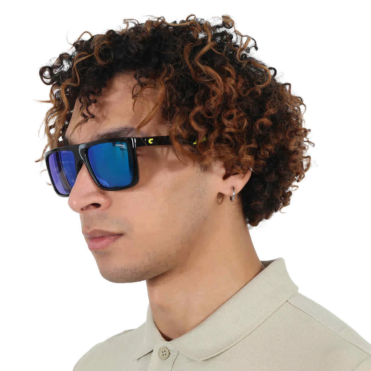 Carrera Green Multilayer Browline Men