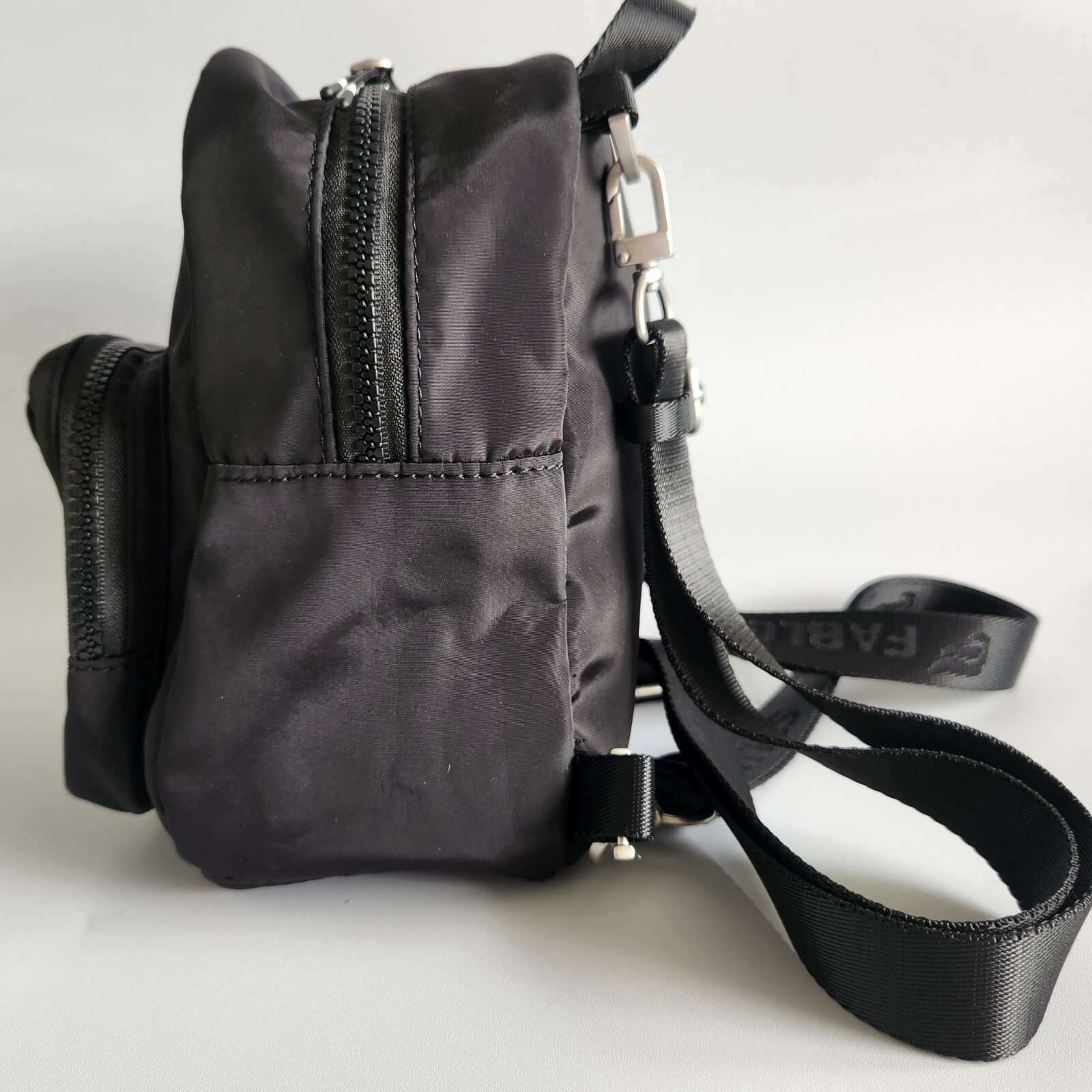 Fabletics Black Mini Backpack Converts To Crossbo… - image 10