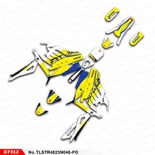 Customised Dirt eBike Adhesive Sticker Vinyl Wrap for TALARIA Sting R MX4 MX3