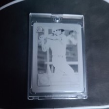 2020 Bowman Jacob Amaya Black Printing Plate 1 Of 1!!!