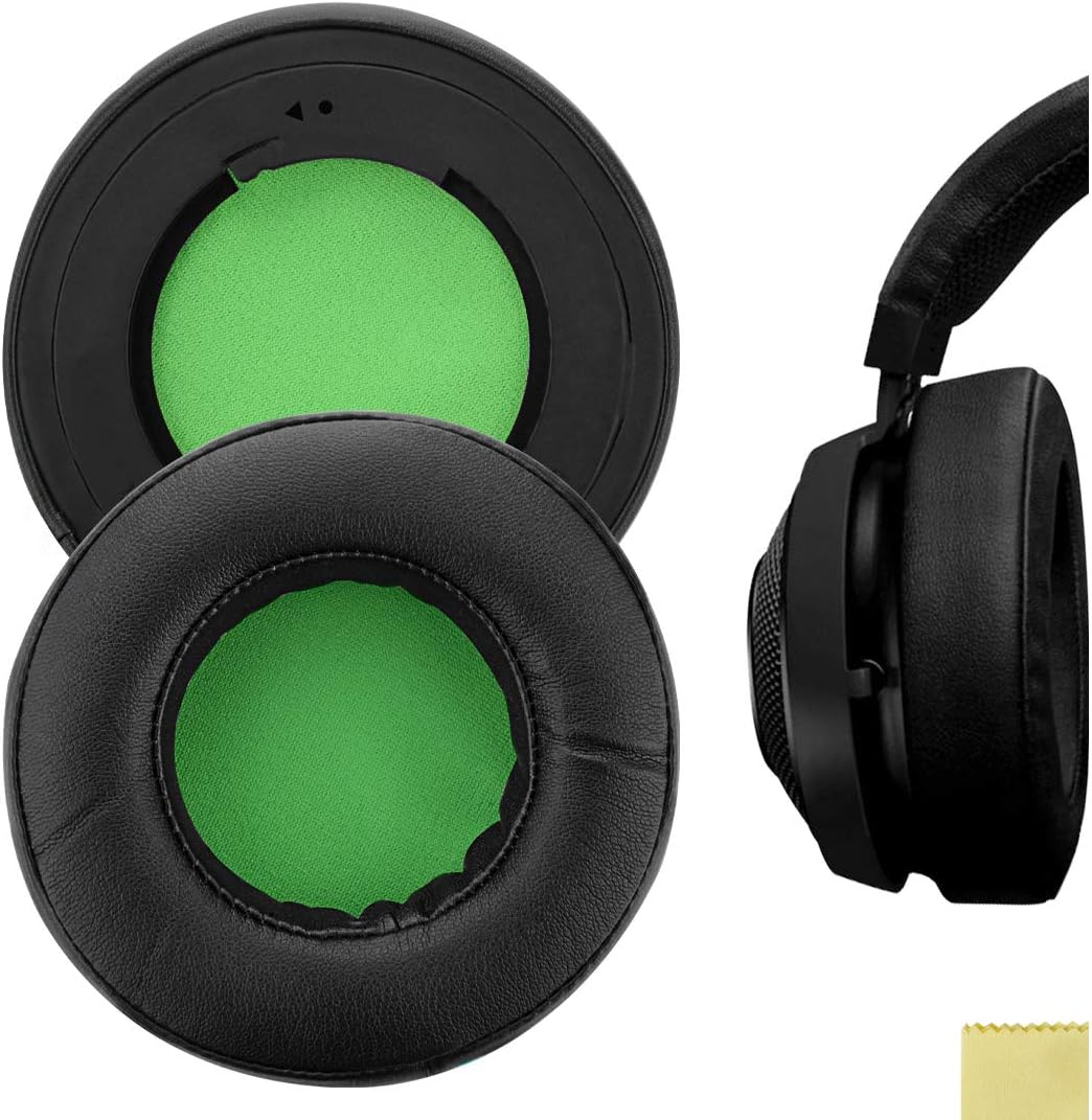 Quickfit Replacement Ear Pads for Razer Kraken Chroma V2 USB
