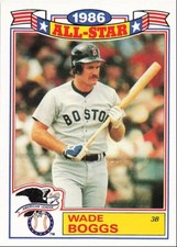 1987 Topps Wade Boggs Boston Red Sox #15