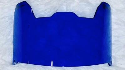 Precision Football Helmet Visor, Cobalt Blue