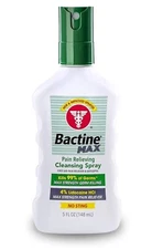 Bactine MAX Pain Relieving Clensing Spray, First Aid, 5 oz; Fast Free Shipping