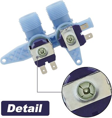 Exact WH13X10024 Elettrovalvola Aspirazione Acqua Lavatrice Vestiti Per GE - Foto 12