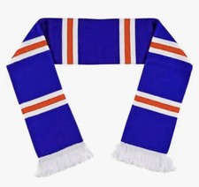 Glasgow Rangers FC Home Scarf Blue/red/white Brand New 