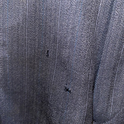 John Clarendon Suit Mens Blue Pinstripe 100% Wool Blazer 42R Pants W36xL30 - Picture 8 of 13