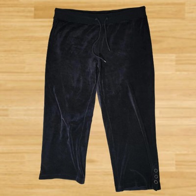 Avenue 28'' Blaue Jogging Hose aus Velours Damen Über Größe 18/20 