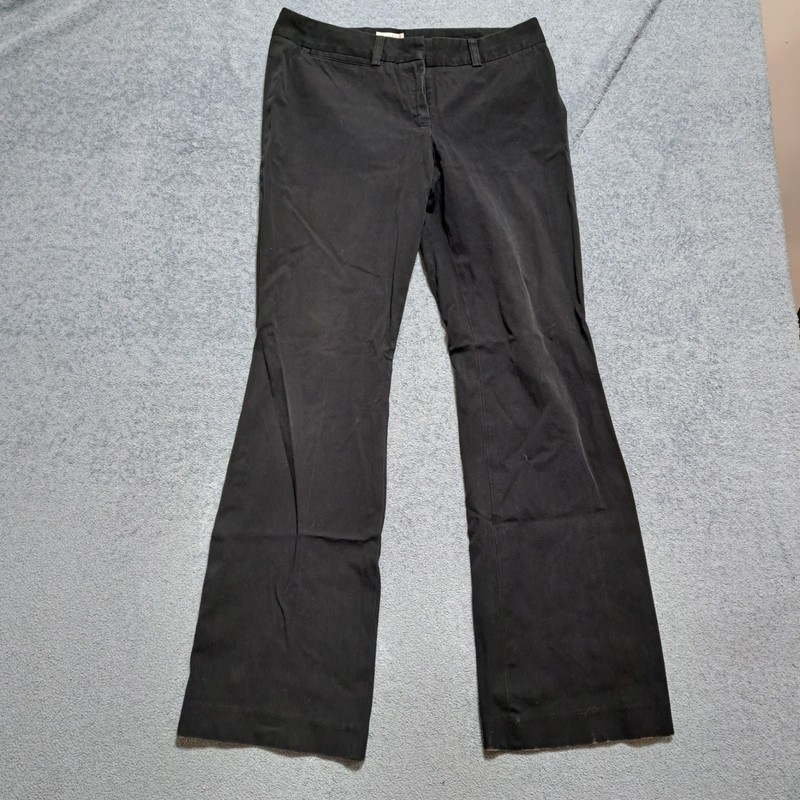 Halogen Pants Womens Size 8 Black Casual Straight Leg Stretch Outdoor
