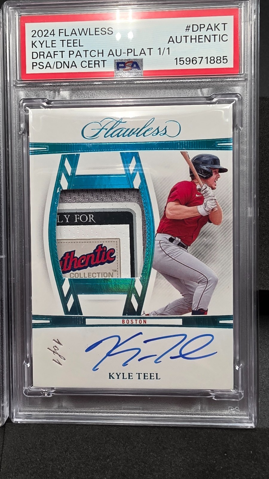 ⚾POP 1 PSA LOT⚾2022 TOPPS PRISTINE JACKIE ROBINSON & 2024 FLAWLESS KYLE TEEL 1/1 view 8