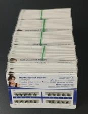 200 Packs Dental Brackets Ortodoncia Braces For Teeth 022 No Hook Edgewise