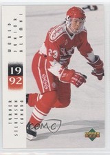 1995 Upper Deck World Junior Championships Alumni Turner Stevenson #6 m5x