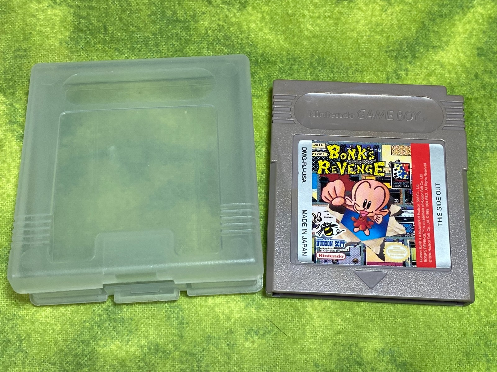 Bonk's Revenge Nintendo Game Boy Authentic Gameboy Cartridge TESTED to work!