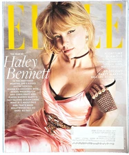 ELLE FASHION MAGAZINE: THE YEAR OF  HALEY BENNETT DEC 2016 FREE SHIPPING