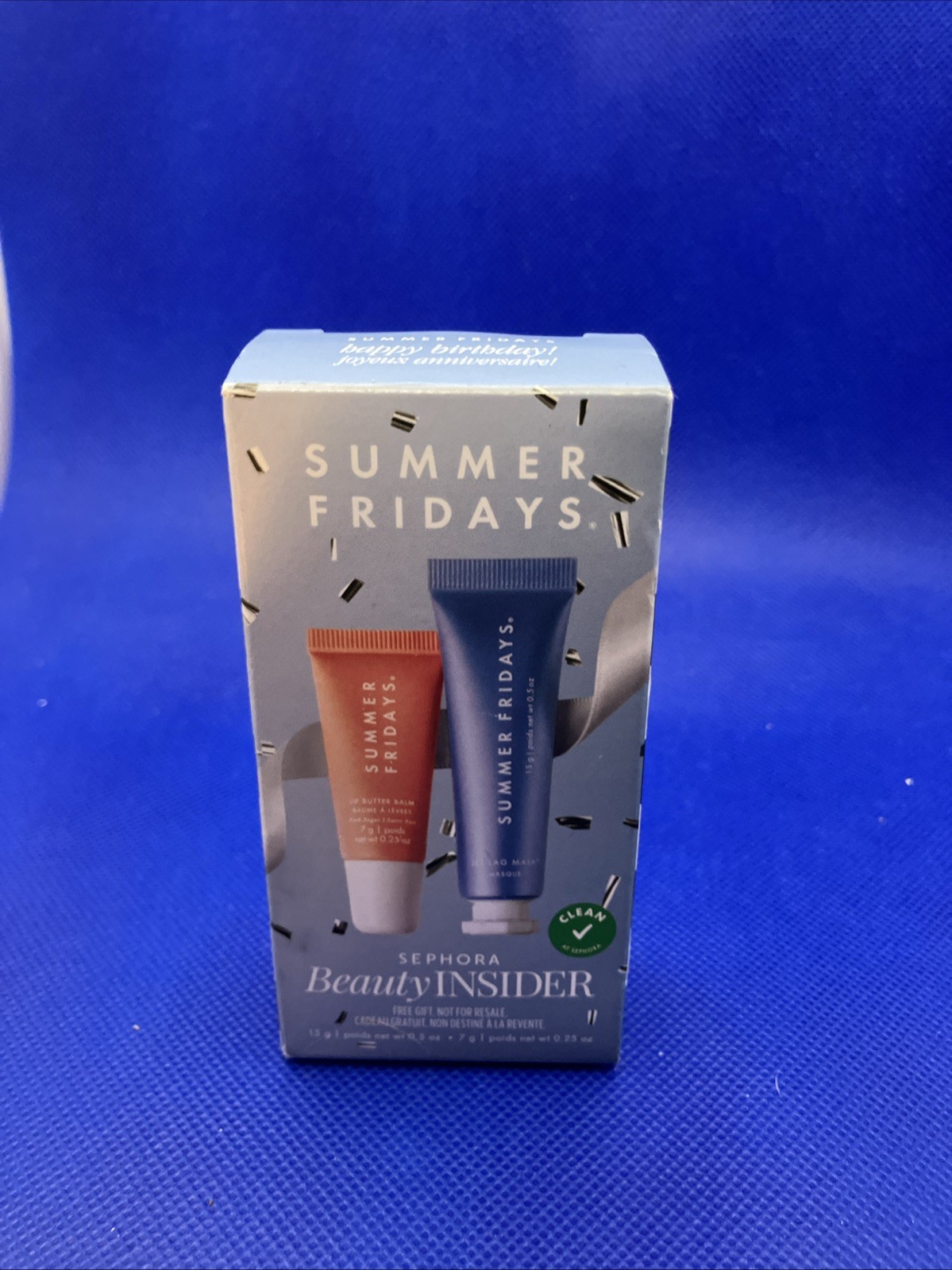 SUMMER FRIDAYS Sephora Jet Lag Mask, Lip Butter Balm, Ultra Plumping Moisturizer