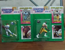2 1993 Football SLUs B. Sanders and B. Foster mint