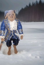 Disney Store Beast Doll Beauty and the Beast Live Action Film Collection 2016