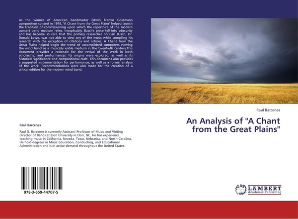 "An Analysis Of \\\"A Chant From The Great Plains\\\" Raul Barcenes"-image