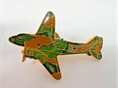 VIETNAMKRIEG VINTAGE NAM ANSTECKNADEL: Douglas Spooky Close Air Support Ty61 - Bild 1 von 2