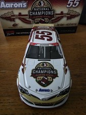 2014 BRIAN VICKERS 55 AARONS FLORIDA STATE CHAMPS 1/24TH NASCAR DIECAST
