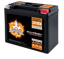 Saddle Tramp SK-BTX20L-BS AGM Powersports Battery 310CCA, 12V, 18AH