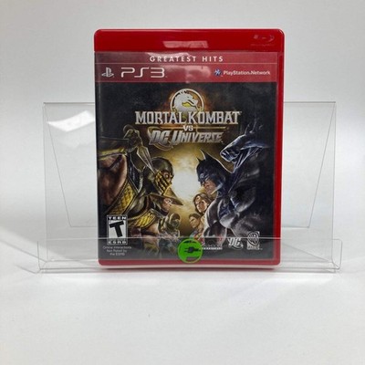Mortal Kombat vs. DC Universe [Greatest Hits] (Sony PlayStation 3 PS3, 2009)