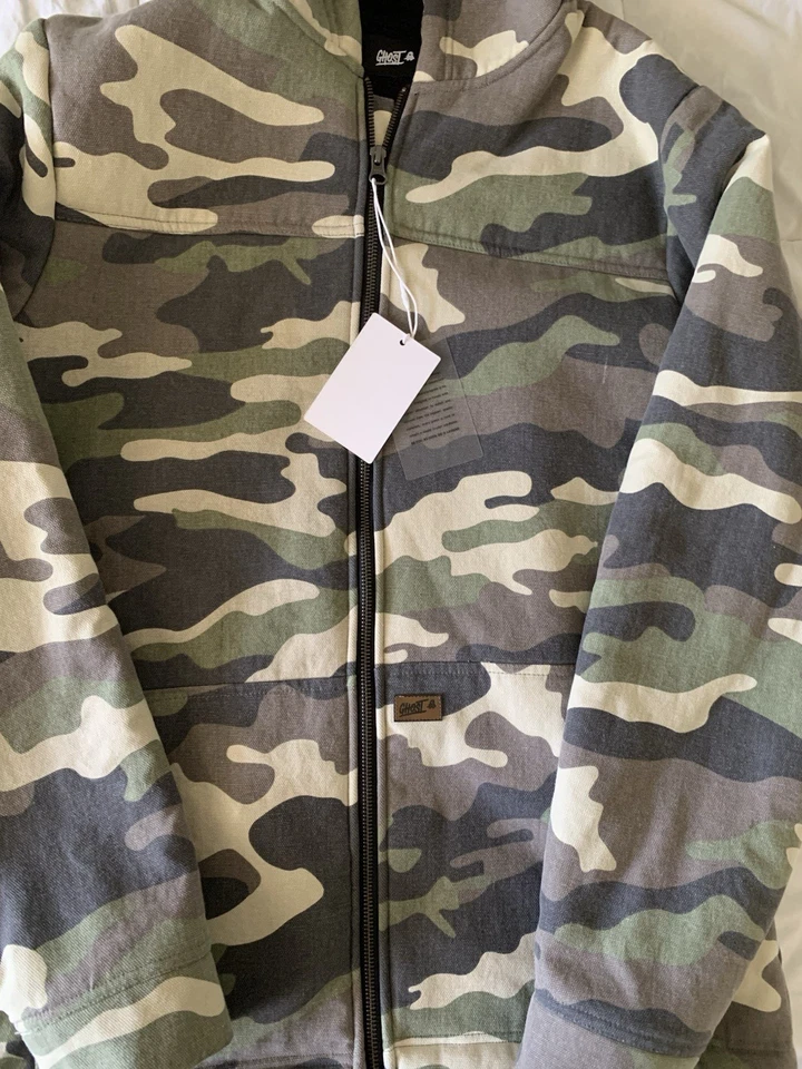 Ghost Lifestyle Jacket New Size Medium Men's Full Zip Jacket NWT - Image 2 of 4