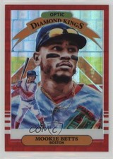 2019 Panini Donruss Optic Diamond Kings Red Pandora Prizm /99 Mookie Betts 10yu