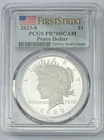 2023-S San Fransisco Mint PCGS MS70 DCAM Peace Dollar P348