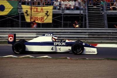 Jean Alesi Tyrrell 019 Ford Italian GP at Autodromo Nazionale Monz- Old Photo 4
