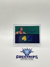 2007-08 Upper Deck Premier Tom Chambers Number Jersey Patch And Auto Utah Jazz