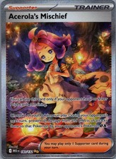 Acerola's Mischief 183/132 Mega Evolution Special Illustration Rare NM on eBay
