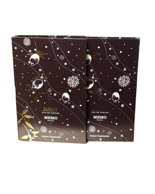 Lot of 2 MEMO Paris  Jannat  Eau De Parfum 1.5ml/.05oz (x 2)
