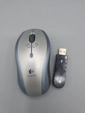 Logitech LX7 Cordless Wireless 5 Button Optical Mouse Used