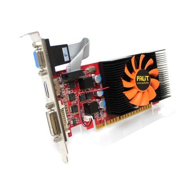 Palit GeForce GT 430 (64Bit) 1 GB DDR3 DVI, HDMI, VGA PCI-E   #323463
