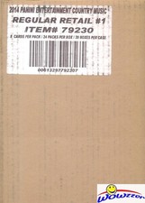 2015 Panini Country Music Factory Sealed 24ct Retail 20 Box CASE-3,840 Cards