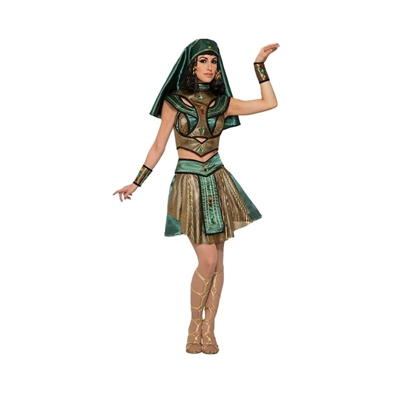 slim fit dress slacks 1920s Gold Egyptian Dress – Annie's Ibiza Online main image 1