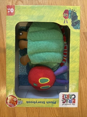 Plush Storybook - The Very Hungry Caterpillar Plush Storybook By Zoobies 