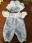 1984 Cabbage Patch Kids AA Bald Preemie Outfit Bonnet