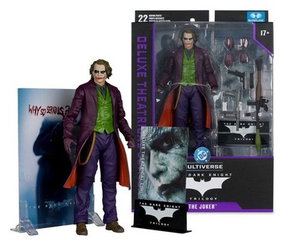 McFarlane Toys DC Multiverse Joker The Dark Knight Deluxe Figur Neu/OVP