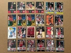 Michael Jordan, Scottie Pippen, Dennis Rodman 62 card lot