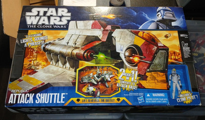 Republic Attack Shuttle 2011 STAR WARS The Clone Wars UNUSED NIB
