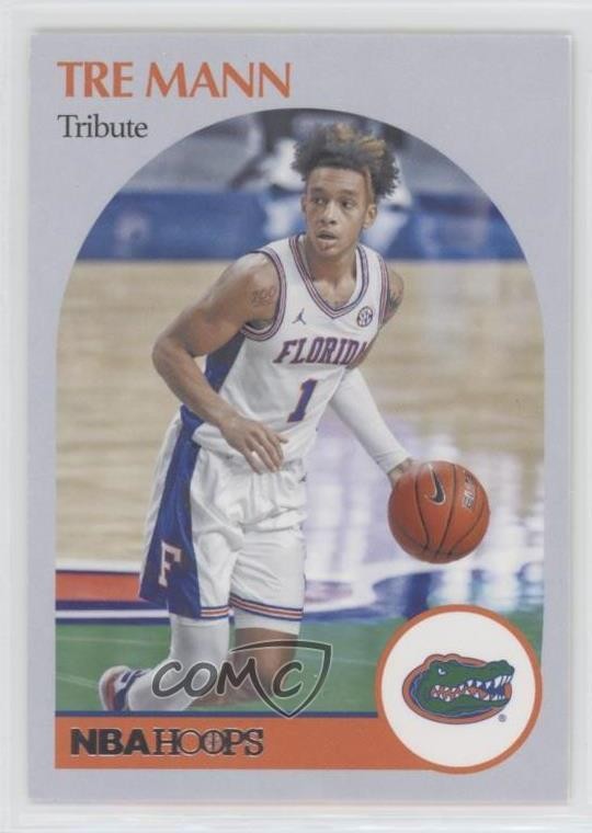 2021-22 Panini Chronicles Draft Picks Hoops Retro Tre Mann #71 Rookie RC 07v3