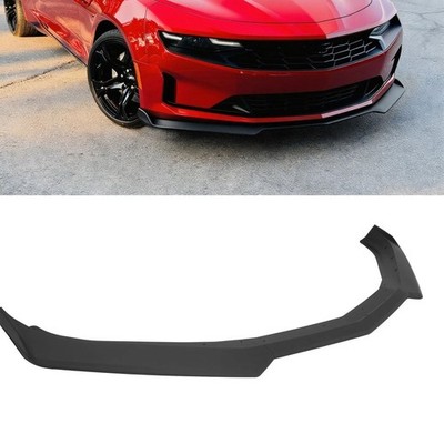 Matte Black Front Bumper Lip Splitter For 2016-2024 CHEVY CAMARO LT LS RS SS