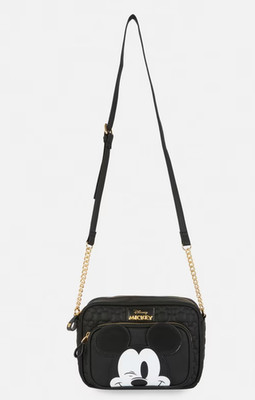 Primark Disney Mickey Mouse Winking Crossbody Bag Purse 