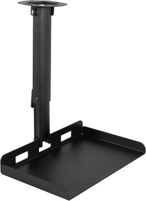 VIVO Universal Ceiling Extending Projector Tray Mount, Height Black 