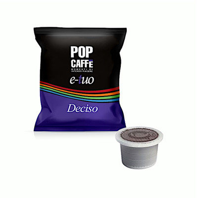 No.600 POP COFFEE CAPSULES E-YOUR DECIDED COMPATIBLE WITH FLOWER FLOWER COOP MACHINES